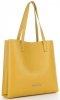 Kožené kabelka shopper bag Vittoria Gotti hořčicová V694150